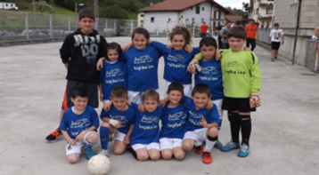 Equipo de fútbol infantil de Abaltzisketa